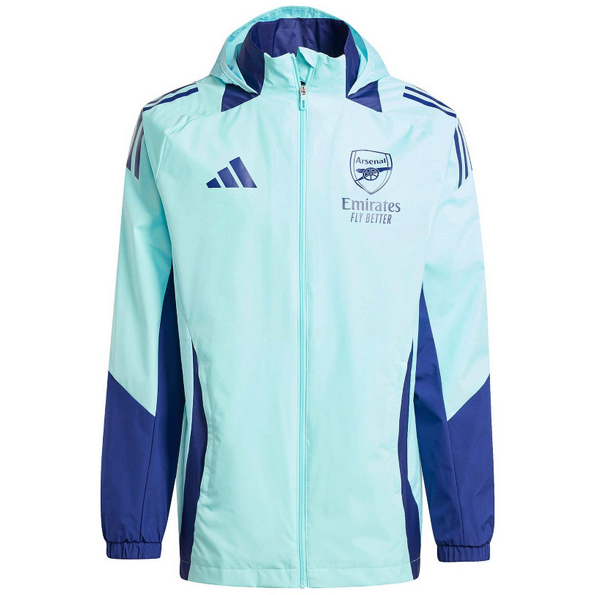 adidas Arsenal ウィンドブレーカー 24/25 Seasonal Adidas Arsenal 24/25 Half-Zip Windbreaker - SoccerWorld