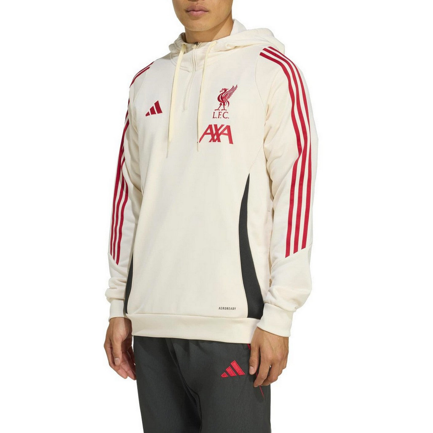 Liverpool FC hooded training technical tracksuit 2025/26 Adidas