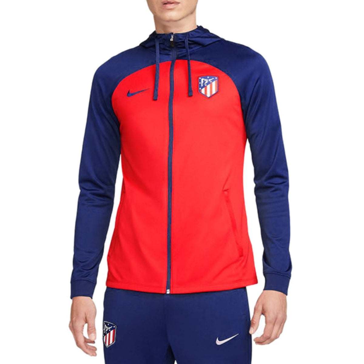 Atletico Madrid hooded training presentation tracksuit 2023/24 Nike