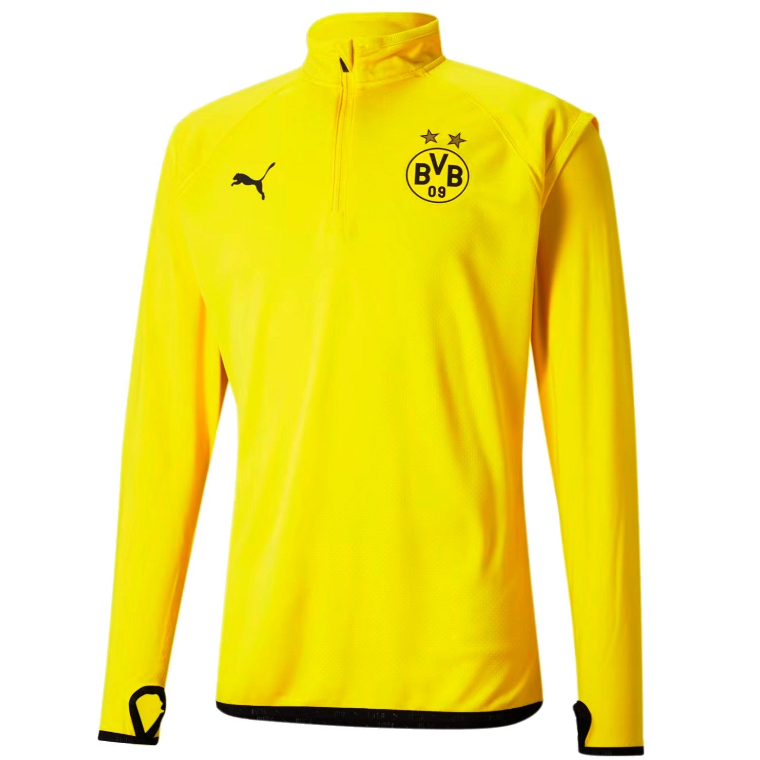 BVB Borussia Dortmund warm-up training sweat top 2021 Puma