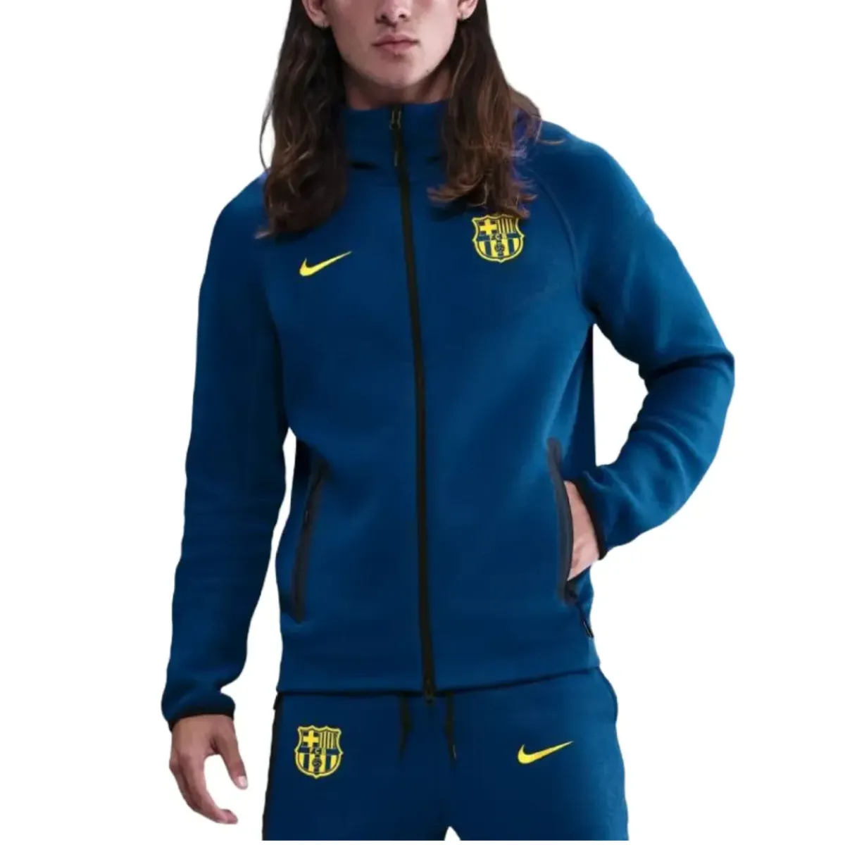 blue tech tracksuit