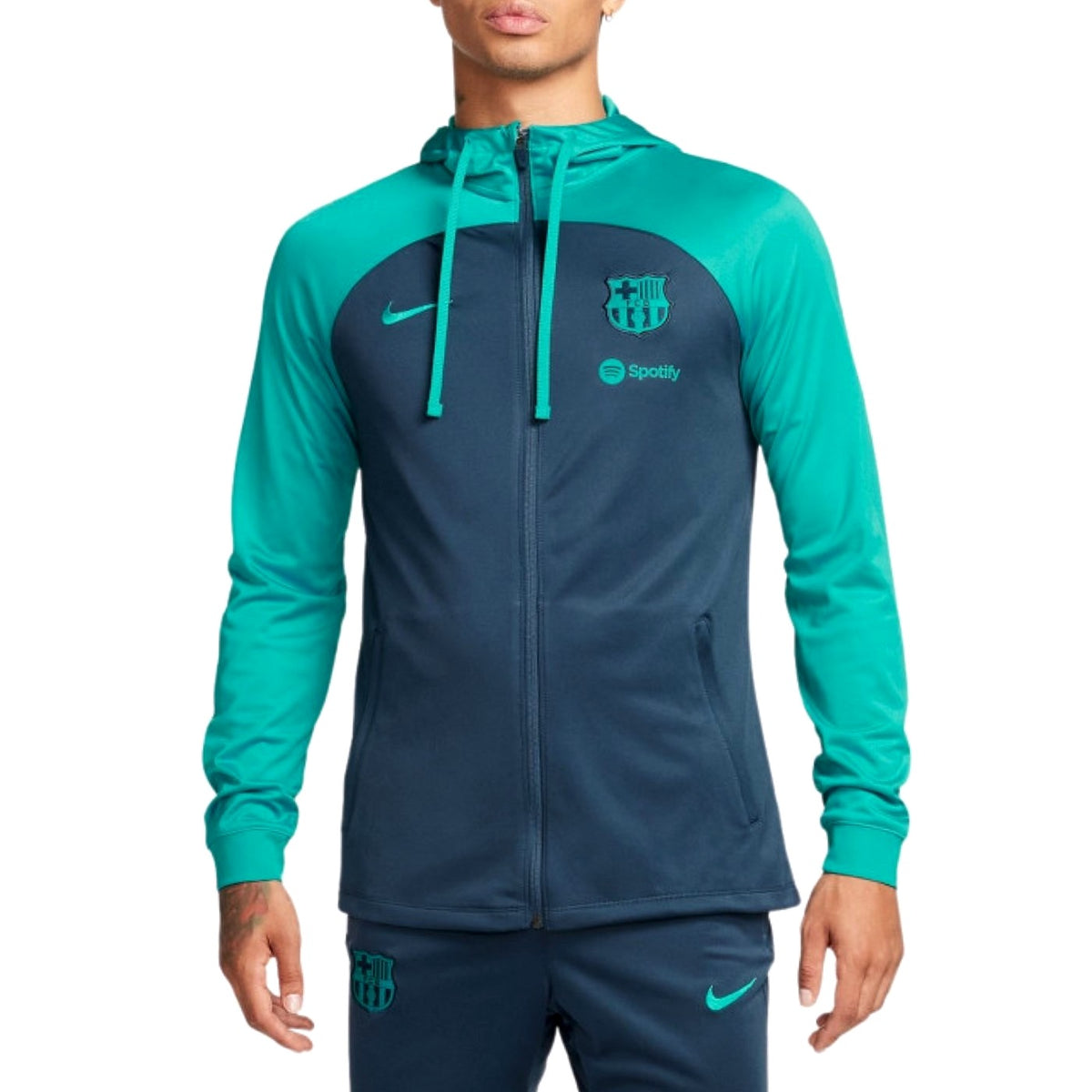 FC Barcelona UCL hooded presentation tracksuit 2023/24 Nike