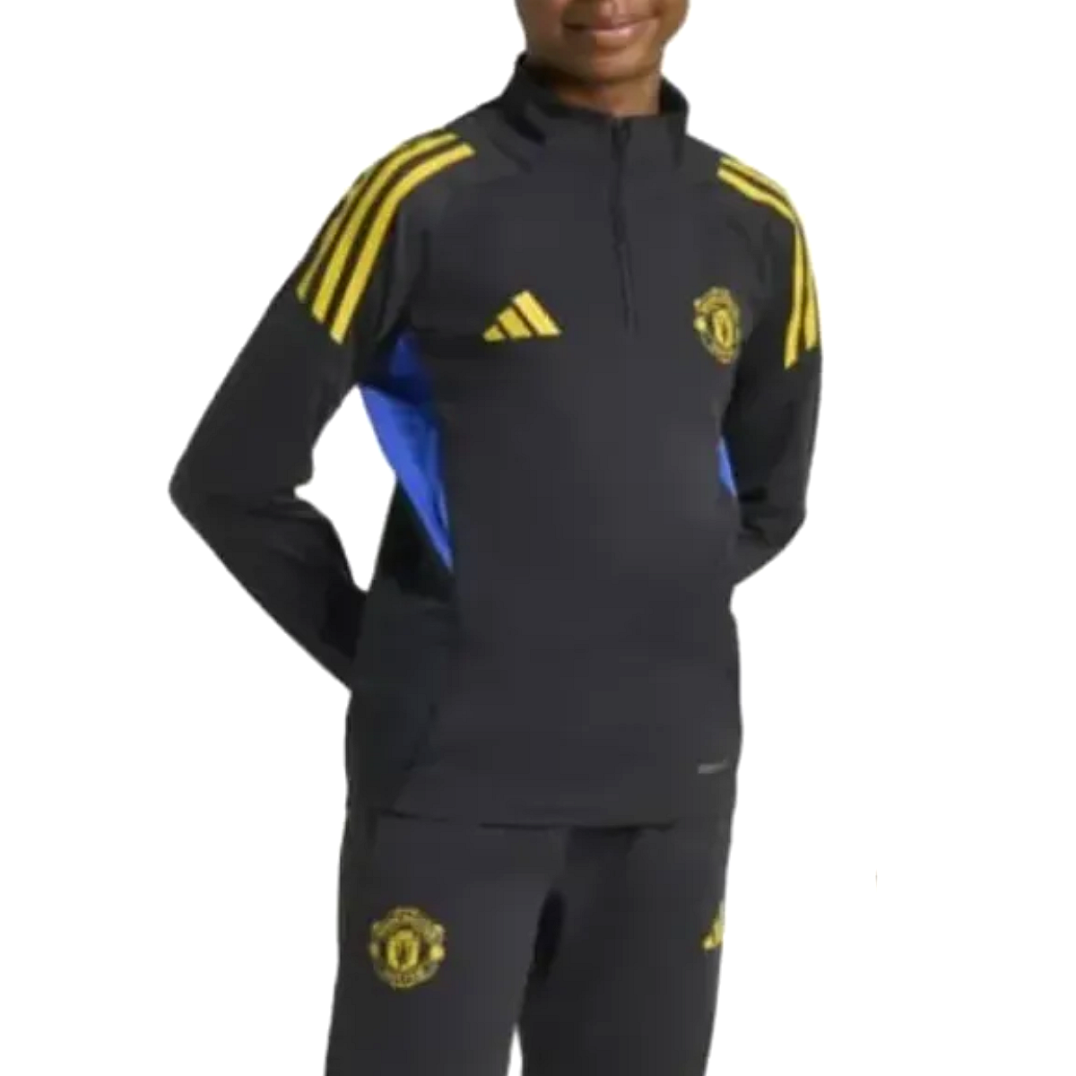 ウェア adidas Manchester United 2025 Kids - Manchester United UCL Training Technical Tracksuit 2025/26