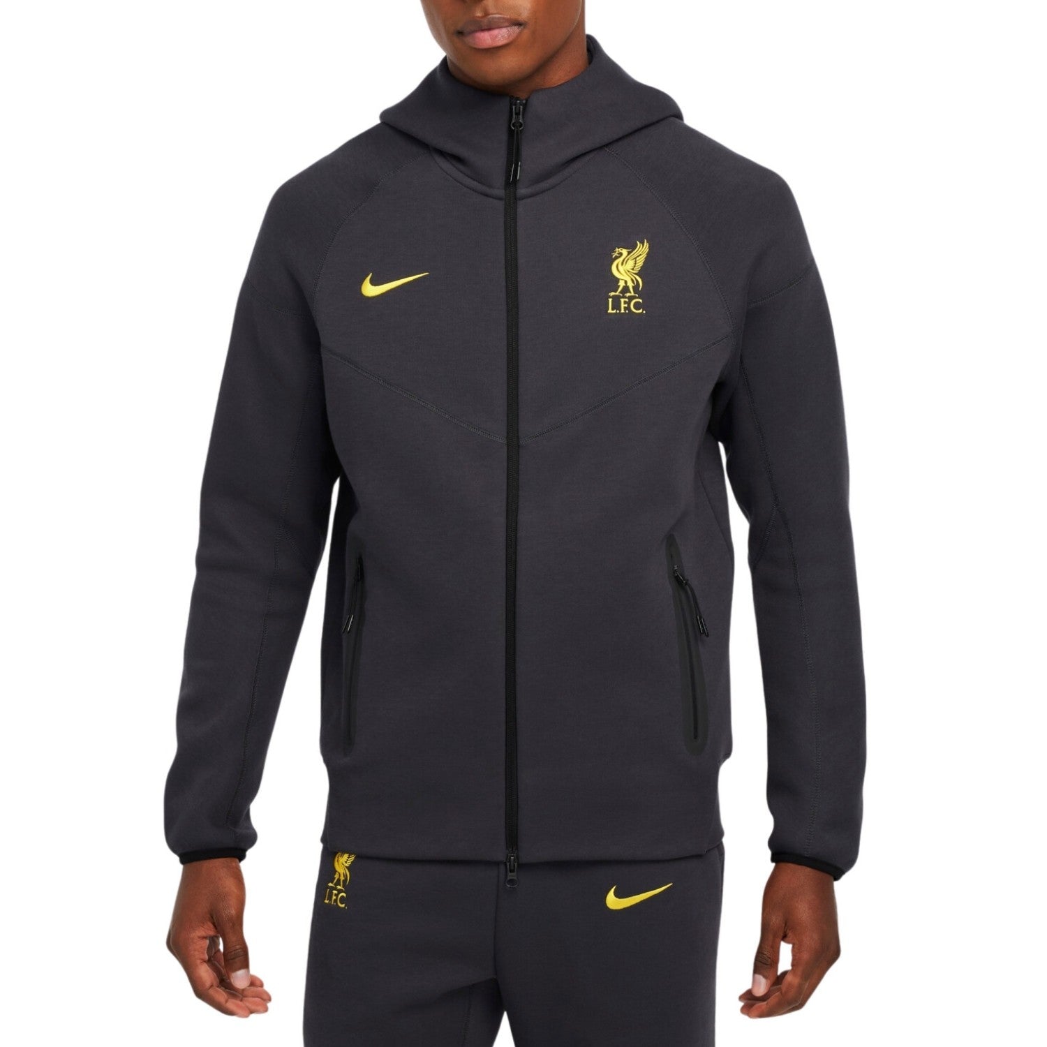 Nike Tech Fleece Tuta Nike 2021 Liverpool Tech Fleece Presentation