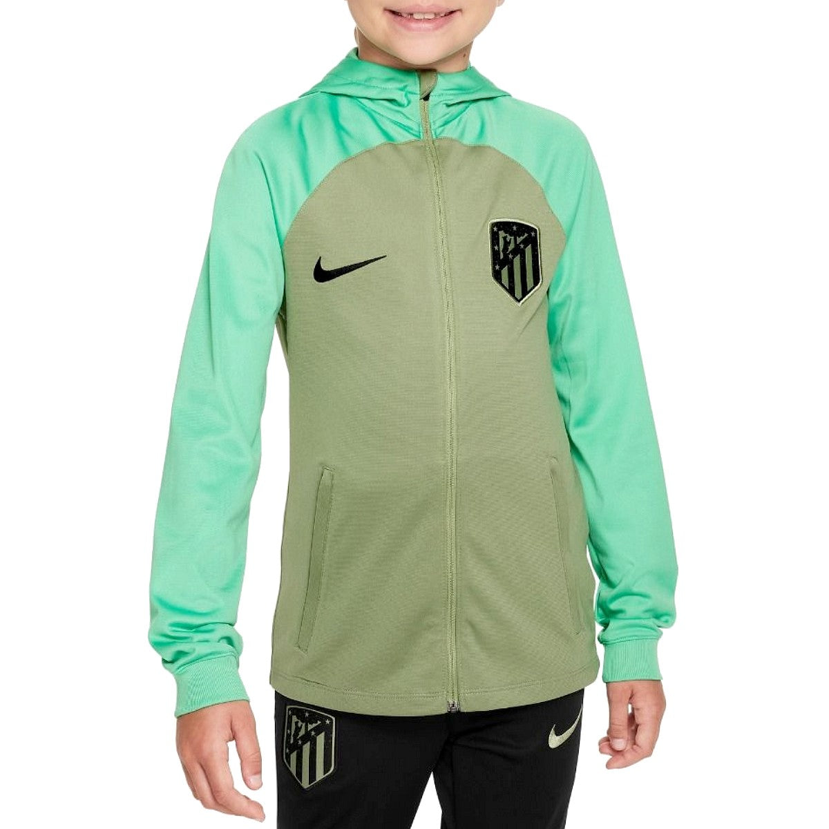 Kids - Atletico Madrid UCL hooded presentation tracksuit 2023/24