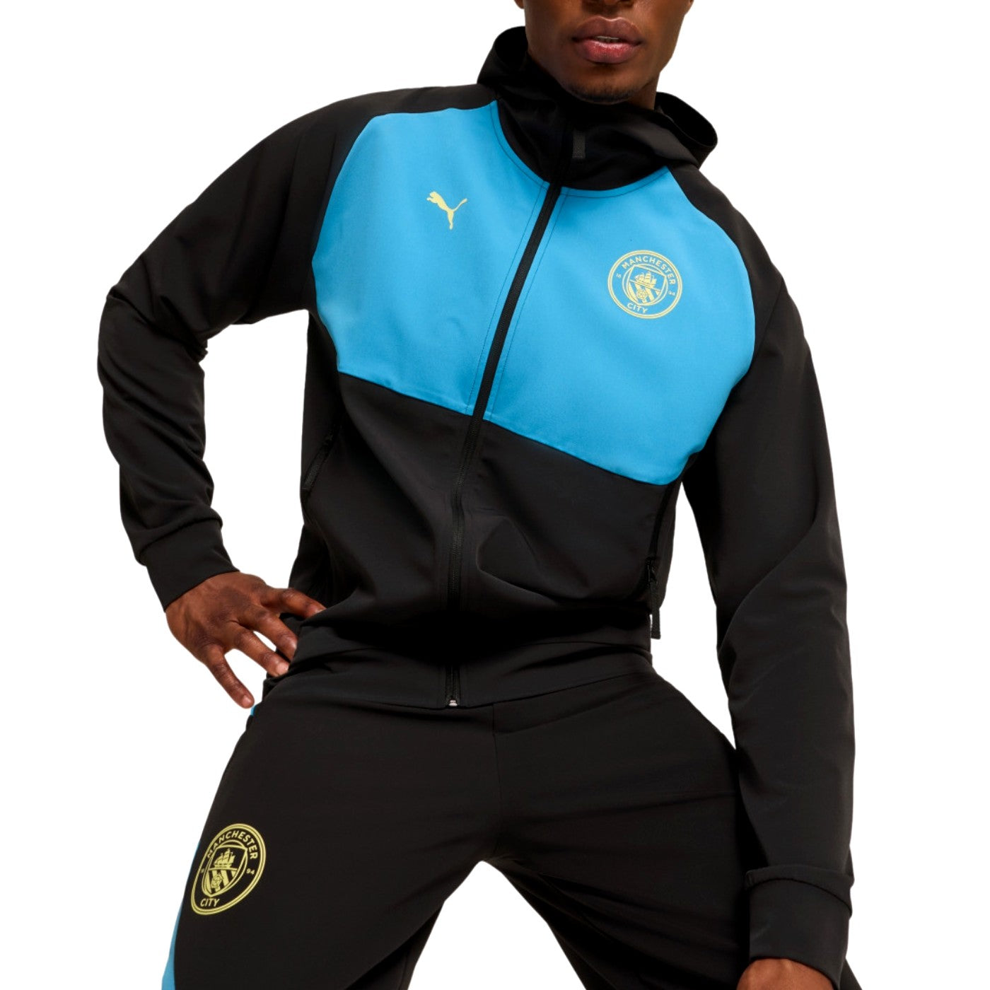 PUMA Manchester City ジャージ Manchester City woven presentation soccer tracksuit 2024/25