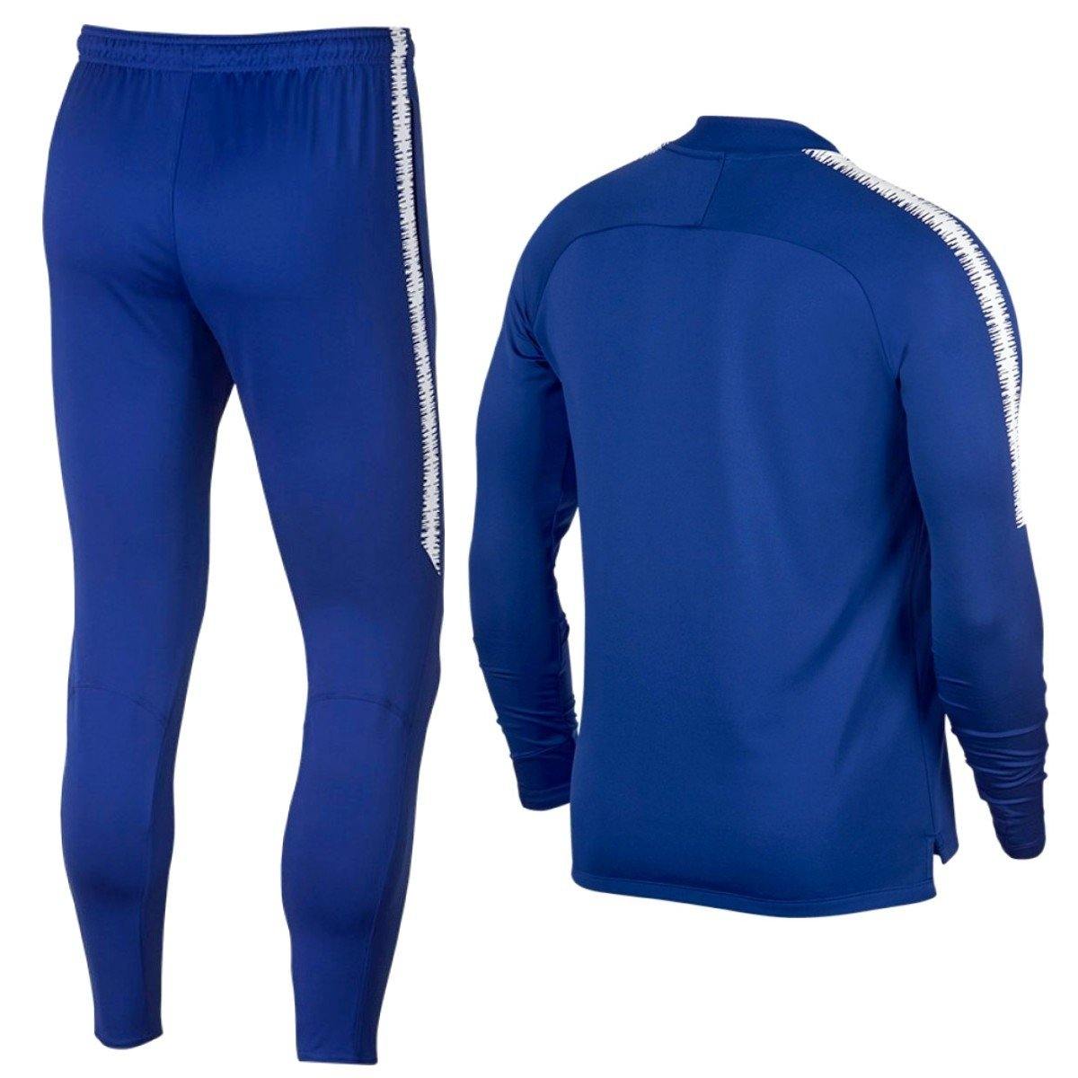 Chelsea Fc Training Technical Soccer Tracksuit 2018/19 Blue Nike