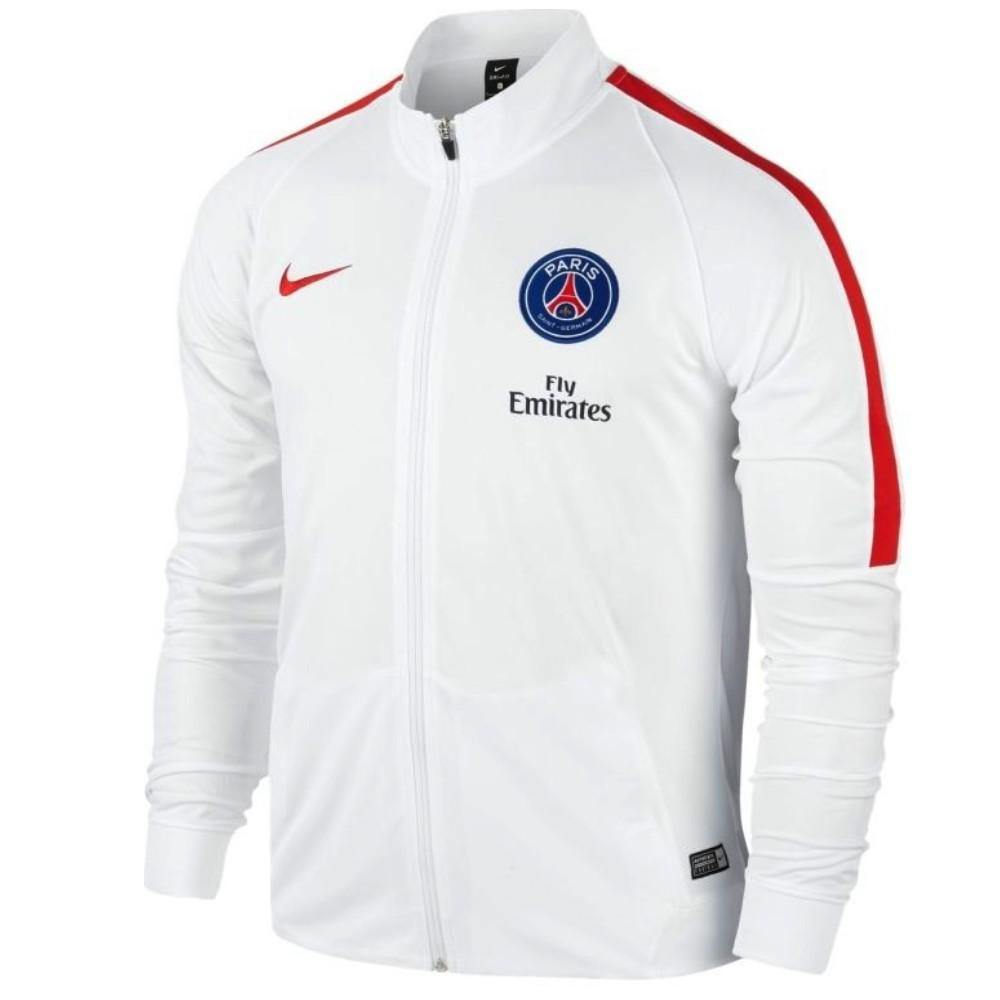 Psg Training Soccer Tracksuit 2016/17 White Nike