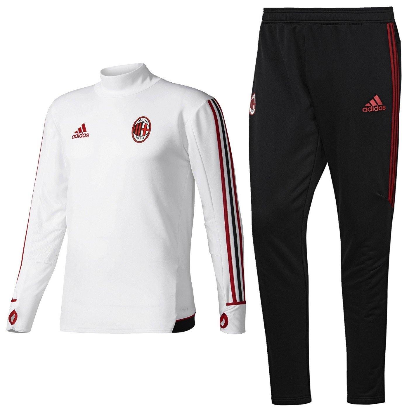 Vær forsigtig ledningsfri Almindeligt Ac Milan Training Technical Soccer Tracksuit 2017/18 - Adidas –  SoccerTracksuits.com