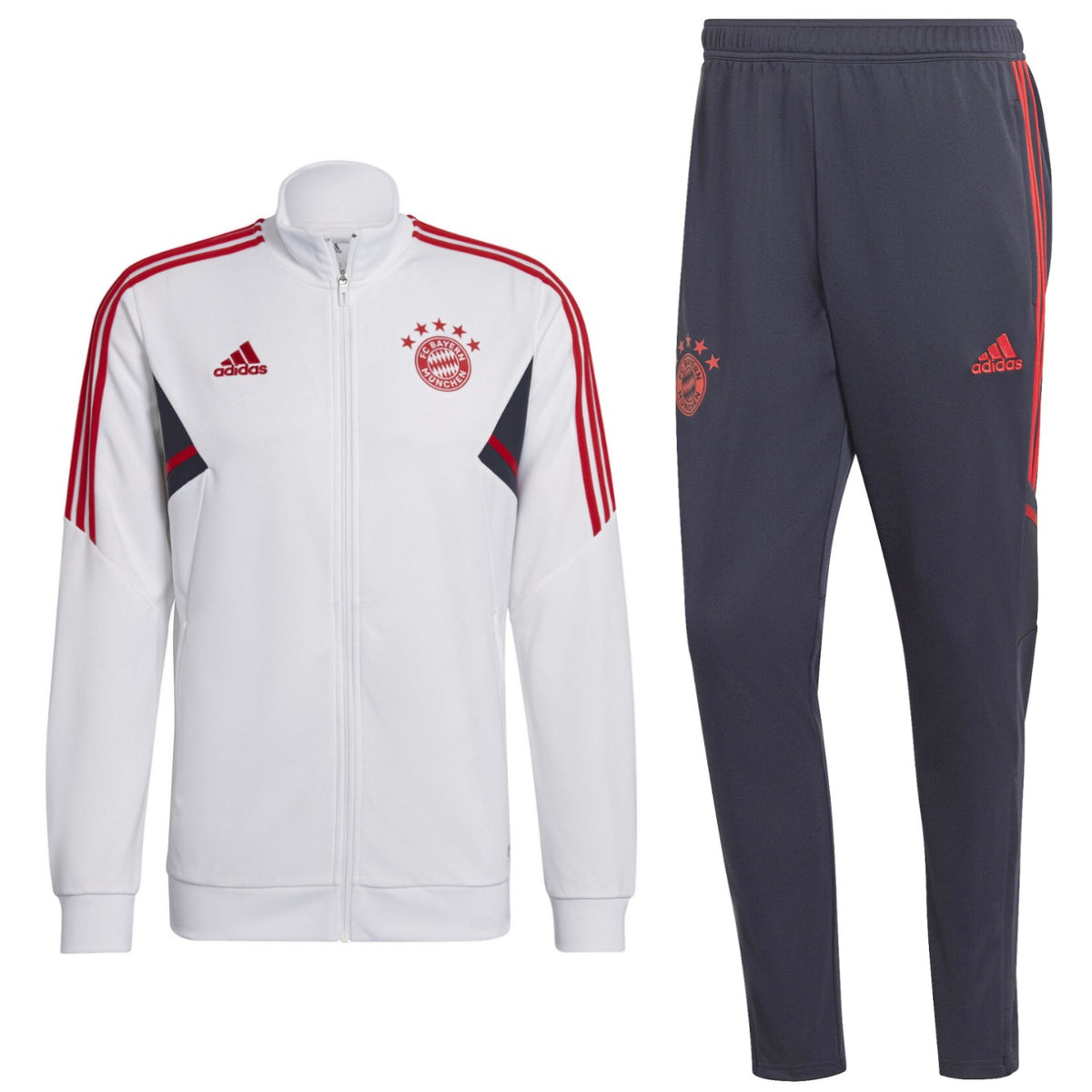 Bayern Munich training tracksuit 2022/23 – Soccer bench Adidas 