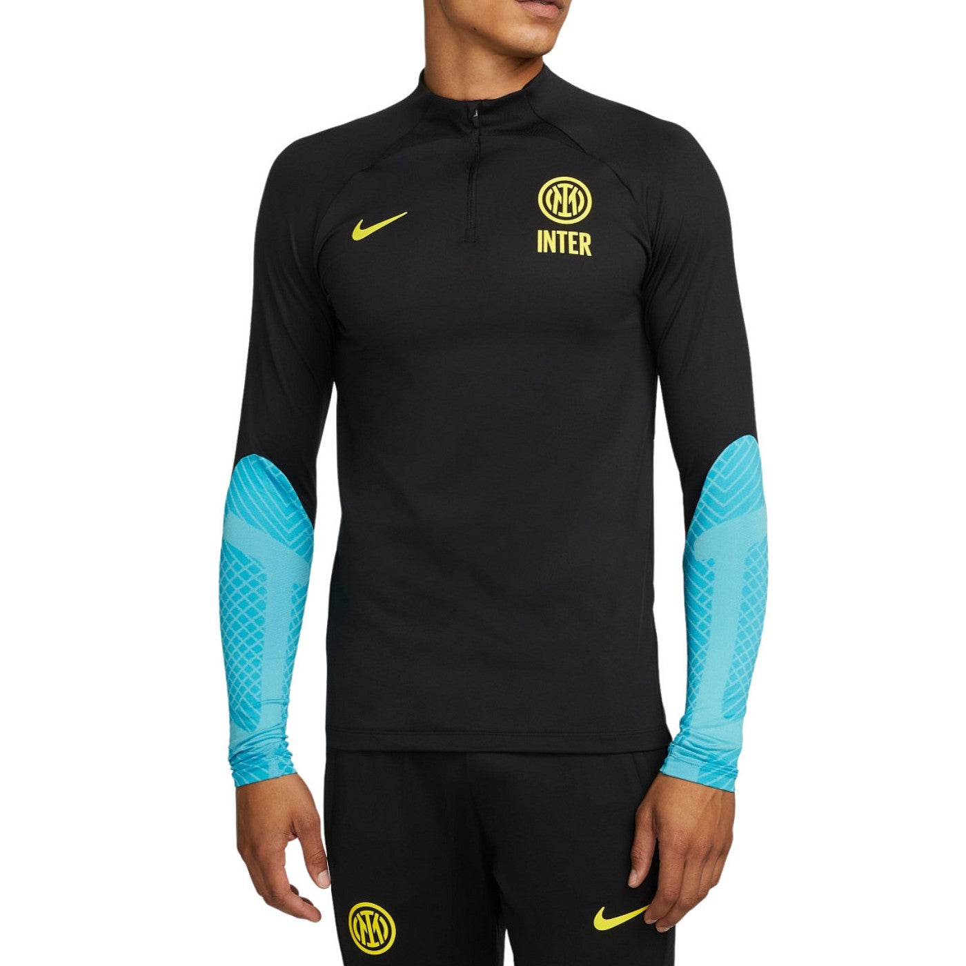 Inter Milan black UCL training technical tracksuit 2022/23 Nike