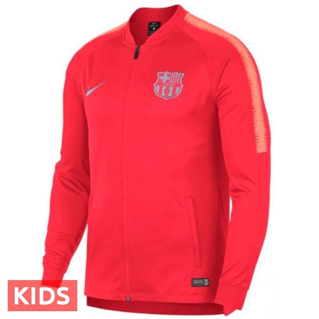 Kids - FC Barcelona UCL presentation soccer tracksuit 2018/19 - Nike â SoccerTracksuits.com