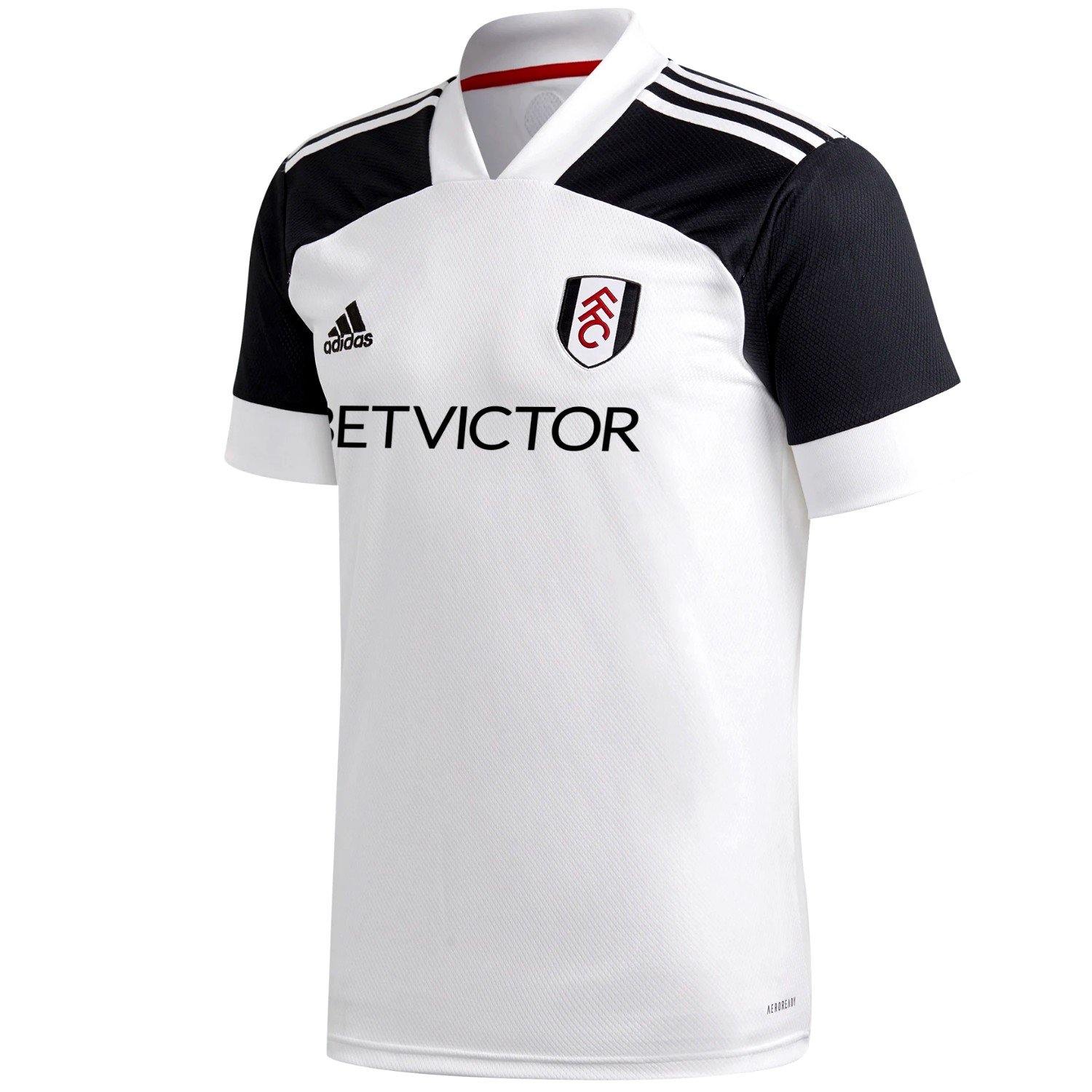 Fulham FC Home Soccer Jersey 2020/21 - Adidas Adults Large