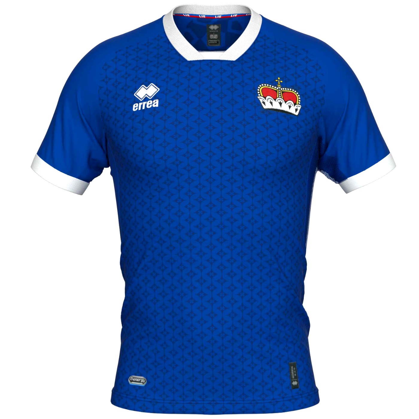 Liechtenstein national team Home Soccer jersey 2022/23 Errea