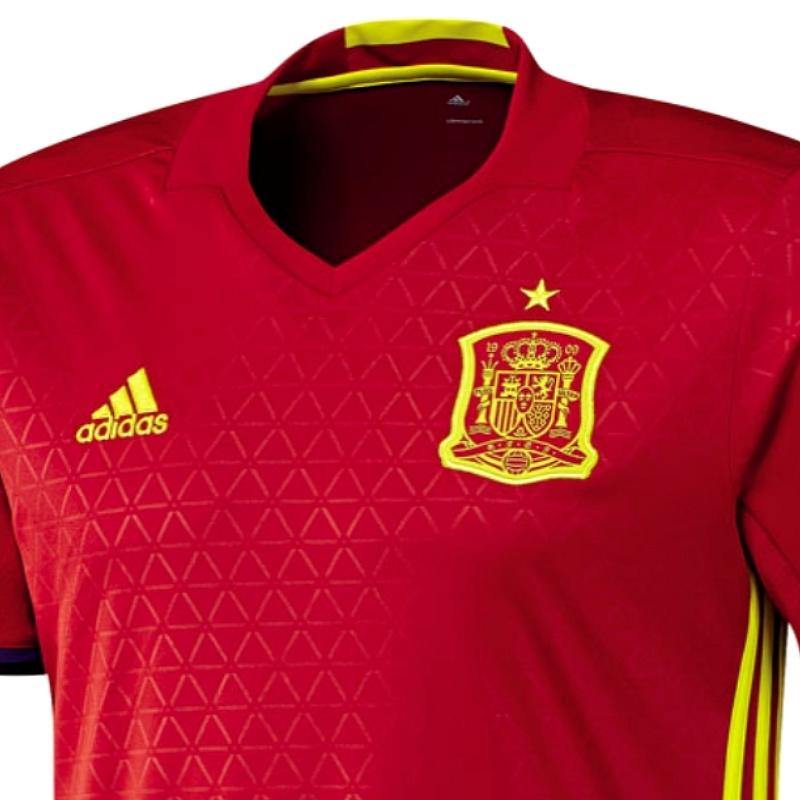 スペイン代表 ホームサッカーユニフォーム 2016/17 - アディダス
