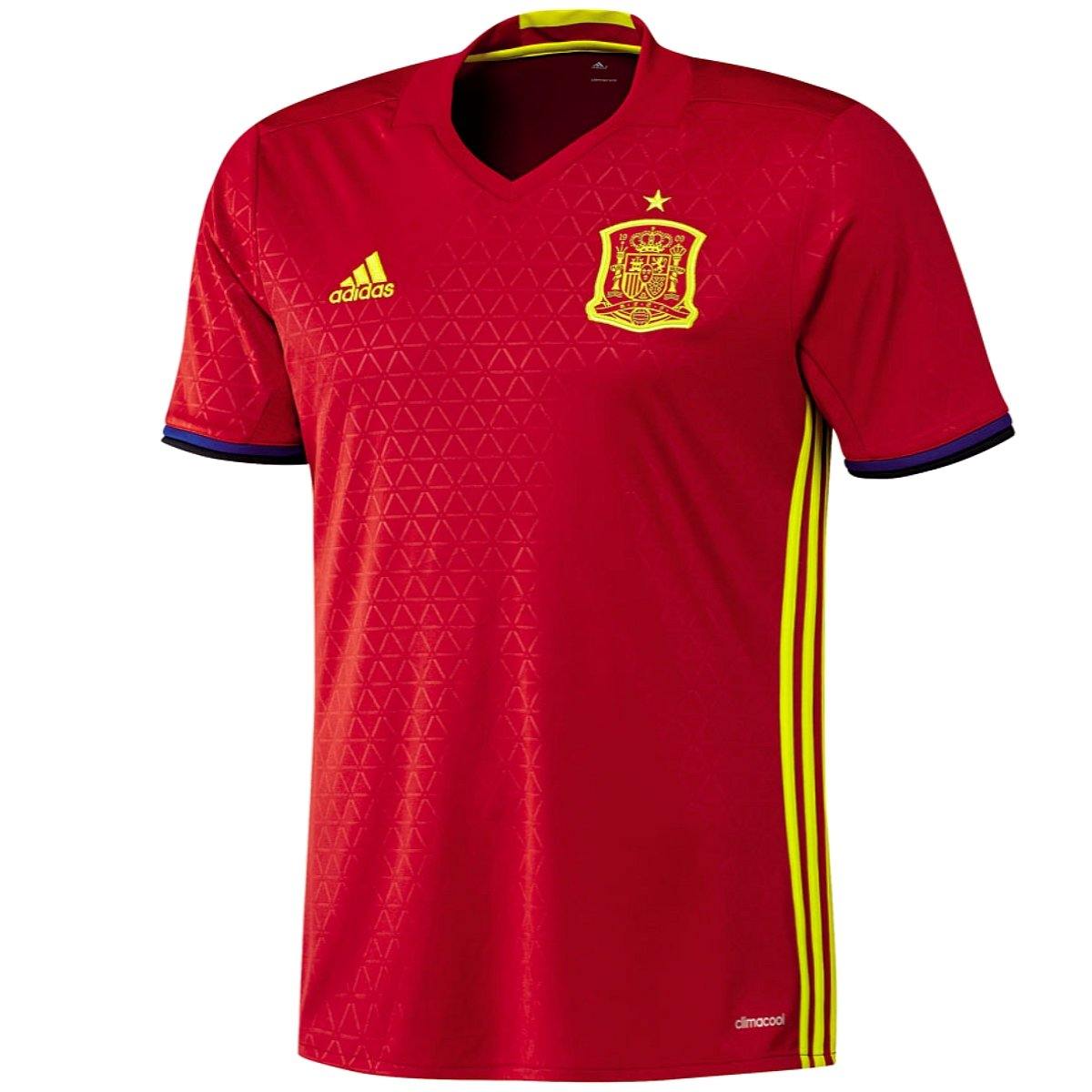 tono antiguo Establecer Spain national team Home soccer jersey 2016/17 - Adidas –  SoccerTracksuits.com