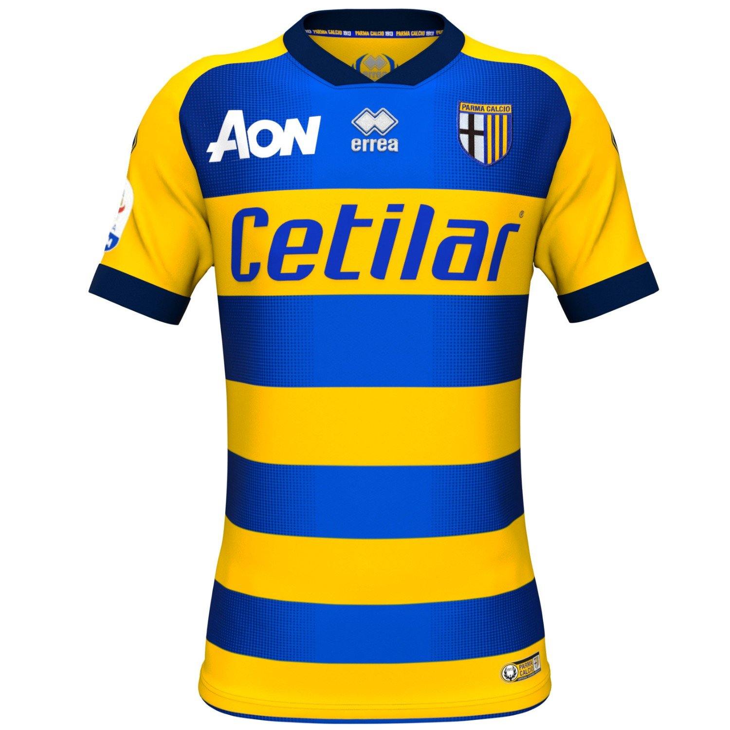 Parma Calcio Away soccer jersey 2018/19 - Errea