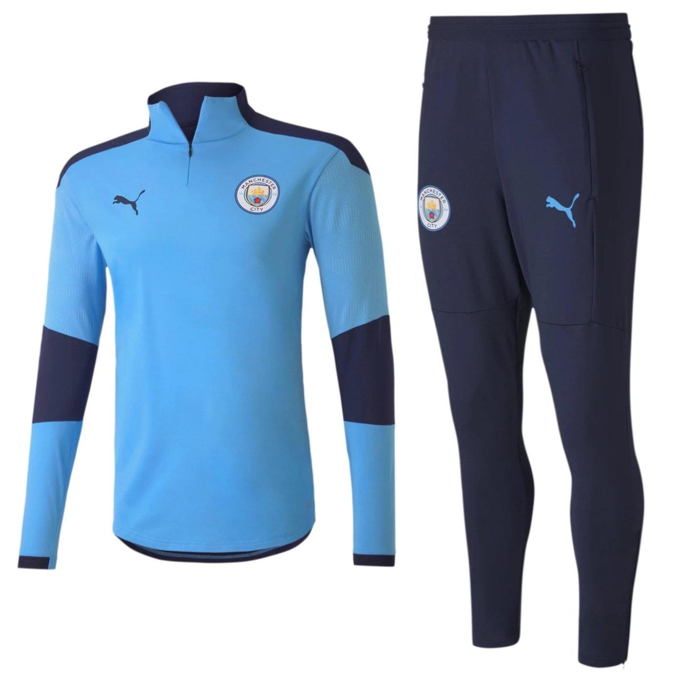Man city puma tracksuit top Clearance