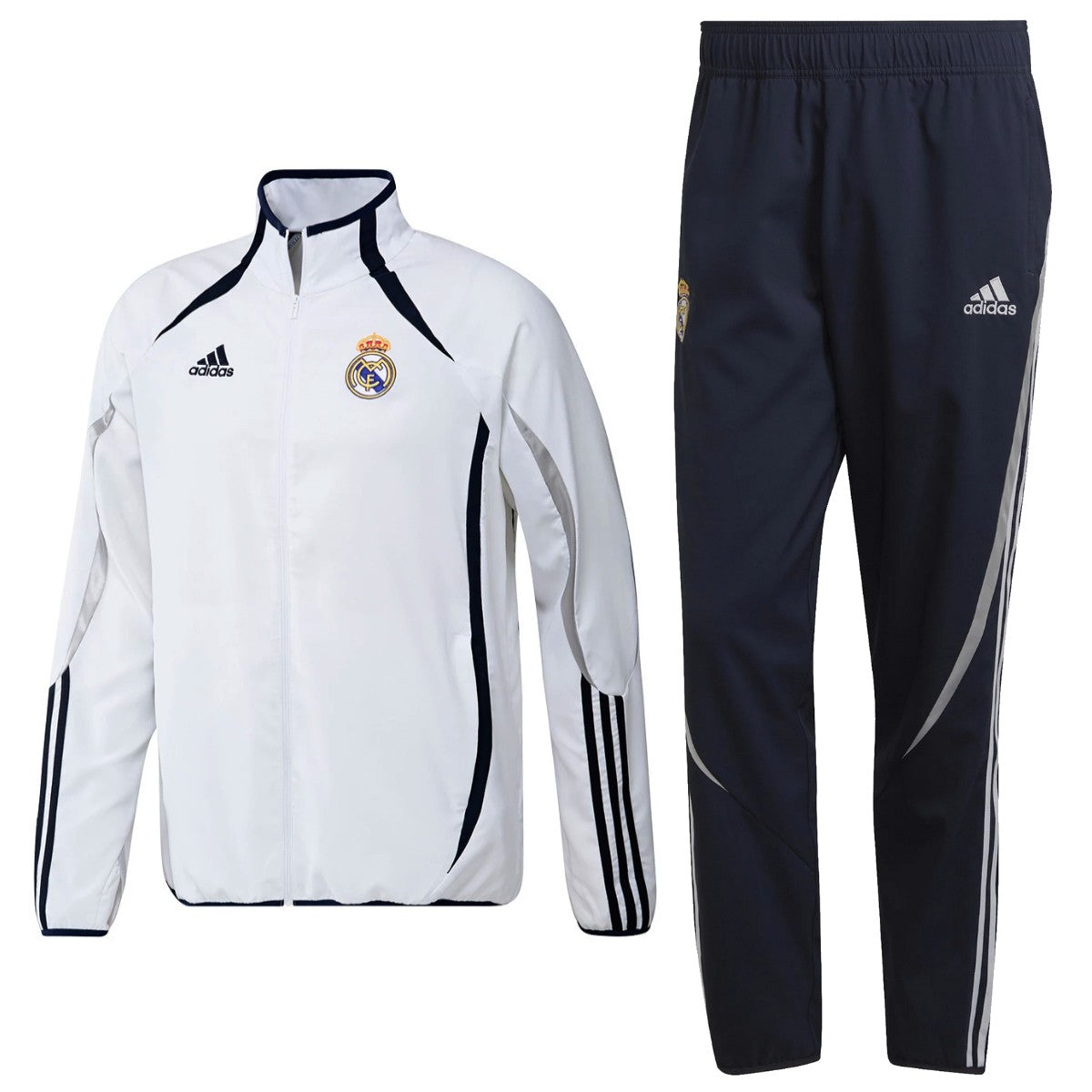 Soccer Tracksuits Real Madrid Teamgeist Woven Presentation Tracksuit 2022 - Adidas Men's Large / Men's 2Extralarge