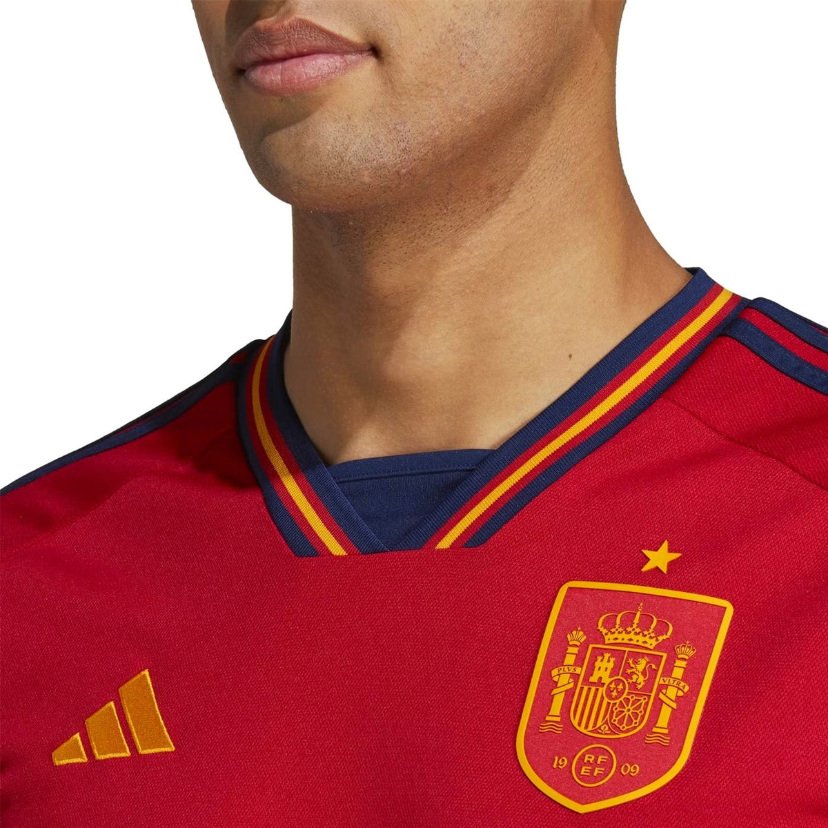 Spain National Team Home Soccer Jersey 2022 23 Adidas spain-national-team-home-soccer-jersey-2022-23-adidas