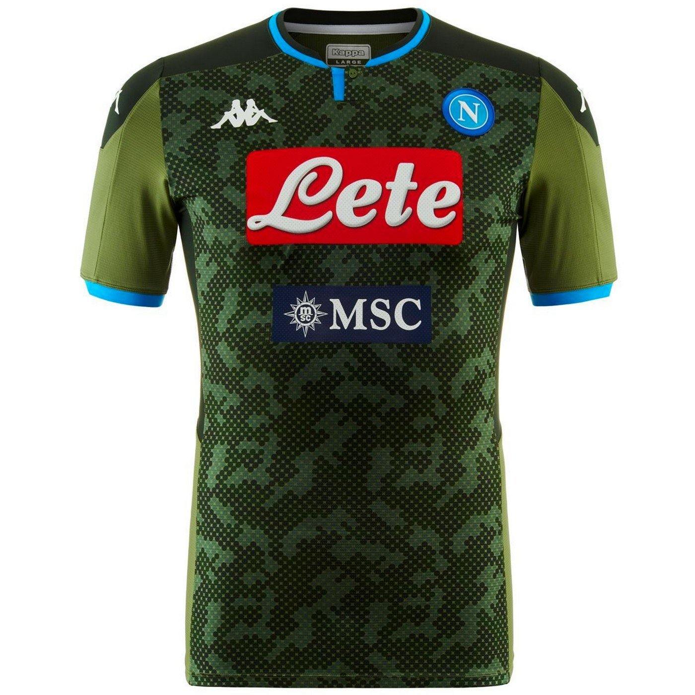 Bewusteloos Kalmte puree SSC Napoli Third camo soccer jersey 2019/20 - Kappa – SoccerTracksuits.com