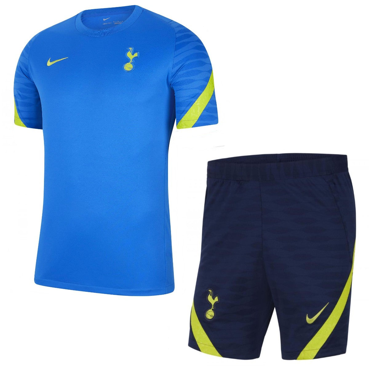 Tottenham Hotspur Royal/Navy Training Soccer Set 2021/22 - Nike Men's Small / Men's 2Extralarge