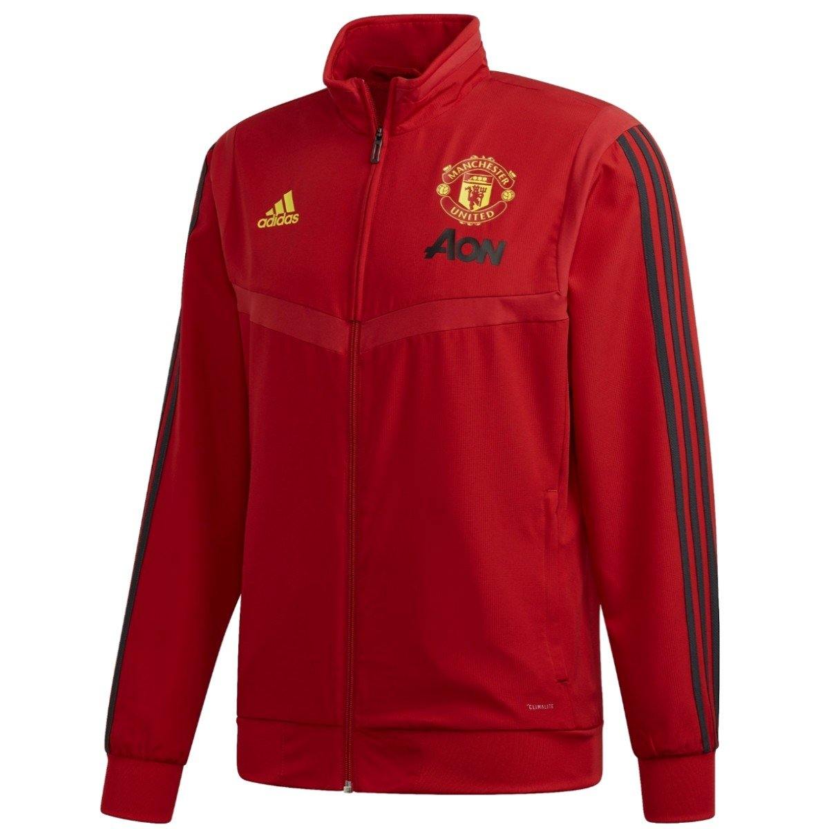 Manchester United presentation Soccer tracksuit 2020 Adidas