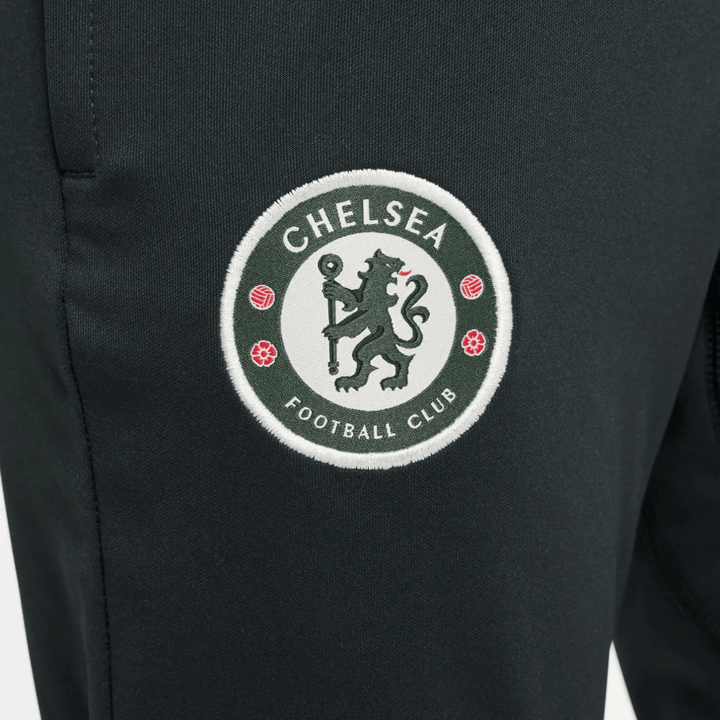 Kids - Chelsea dark green training presentation tracksuit 2025/26 - Nike