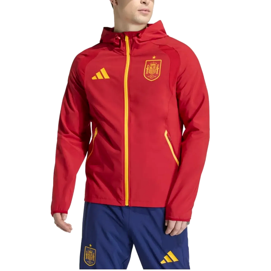 Spain Casual Travel hooded presentation tracksuit 2026/27 - Adidas