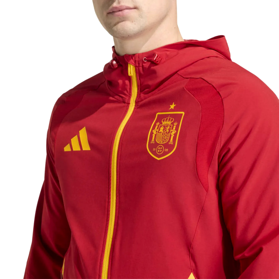 Spain Casual Travel hooded presentation tracksuit 2026/27 - Adidas