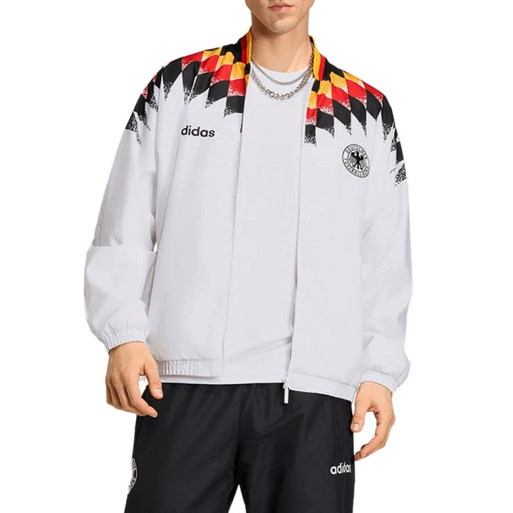 Germany white/black Retro presentation Soccer tracksuit 2026/27 - Adidas