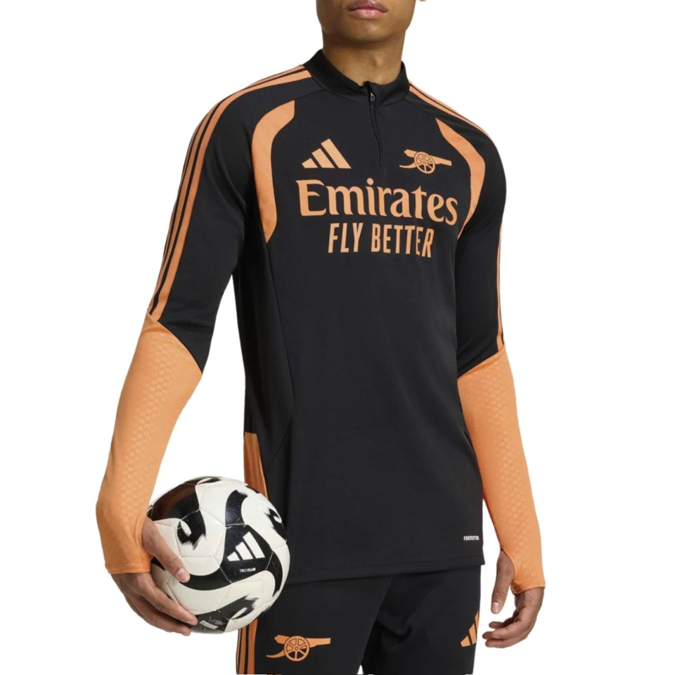 Arsenal black training technical soccer tracksuit 2026/27 - Adidas