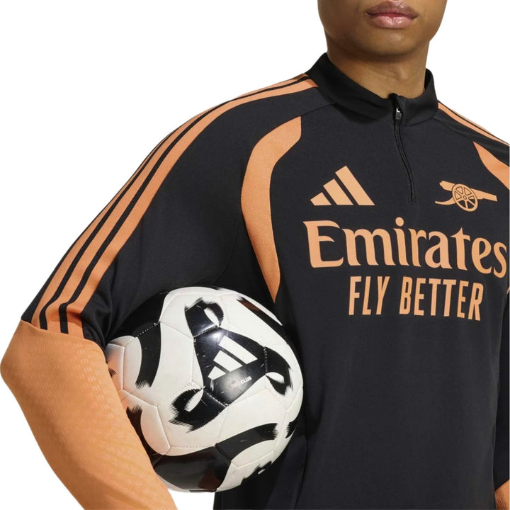 Arsenal black training technical soccer tracksuit 2026/27 - Adidas