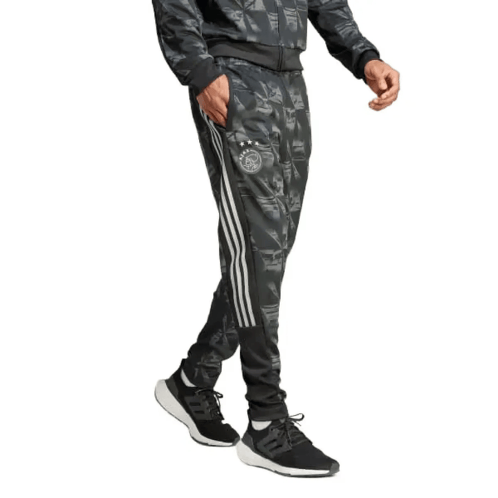 Ajax Amsterdam silver training presentation Soccer tracksuit 2023/24 - Adidas