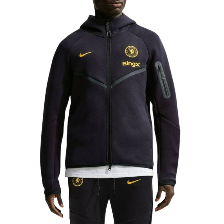 Chelsea black Tech Fleece presentation tracksuit 2026/27 - Nike