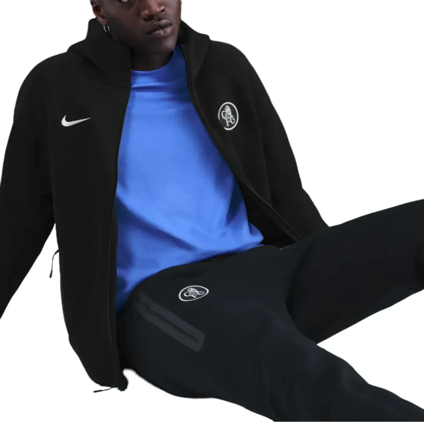 Chelsea UCL Tech Fleece Präsentations-Trainingsanzug 2025/26 - Nike ...