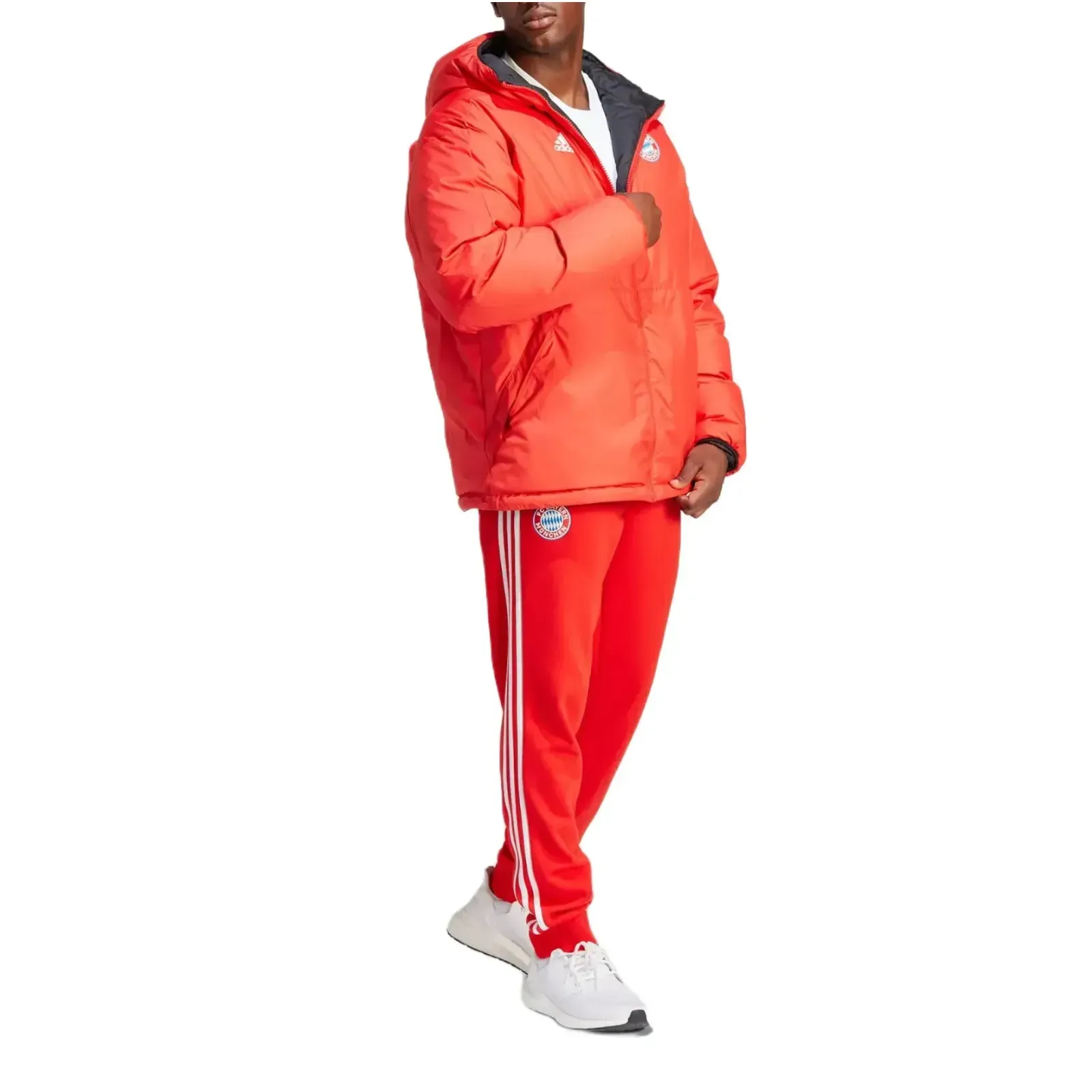 adidas / BAYERN MUNCHEN/ダウンジャケット/L/ナイロン/RED Bayern Munich bench reversible padded jacket 2024 - Adidas