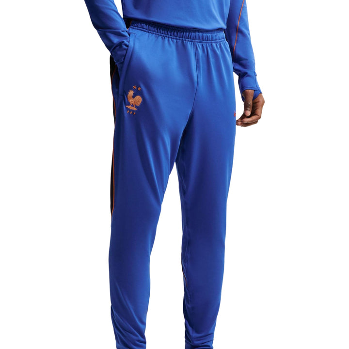 France training technical soccer tracksuit set in blue with official logo by Soccer Tracksuits for adults