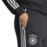 Germany Casual 3S black presentation tracksuit 2024/25 - Adidas