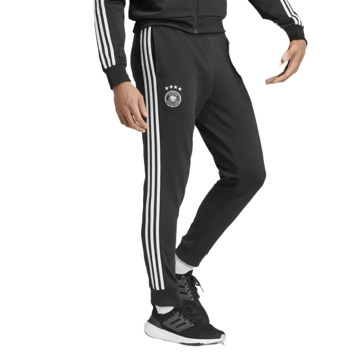 Germany Casual 3S hooded presentation tracksuit 2024/25 - Adidas