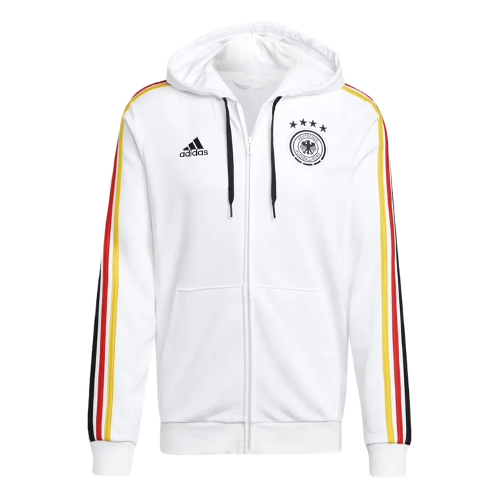 Germany Casual 3S hooded presentation tracksuit 2024/25 - Adidas