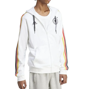 Germany Casual 3S hooded presentation tracksuit 2024/25 - Adidas