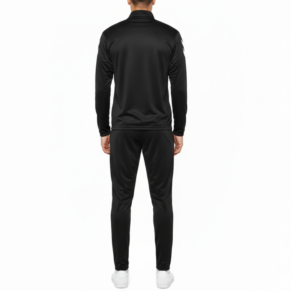 Logo Series Tracksuit Pro-Inspired Interlock Training Set - Black - Hummel