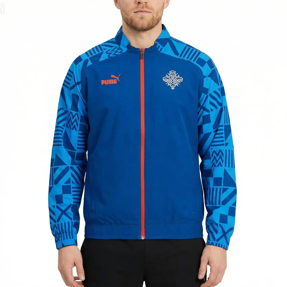 Iceland national team pre-match presentation Soccer jacket 2022 - Puma