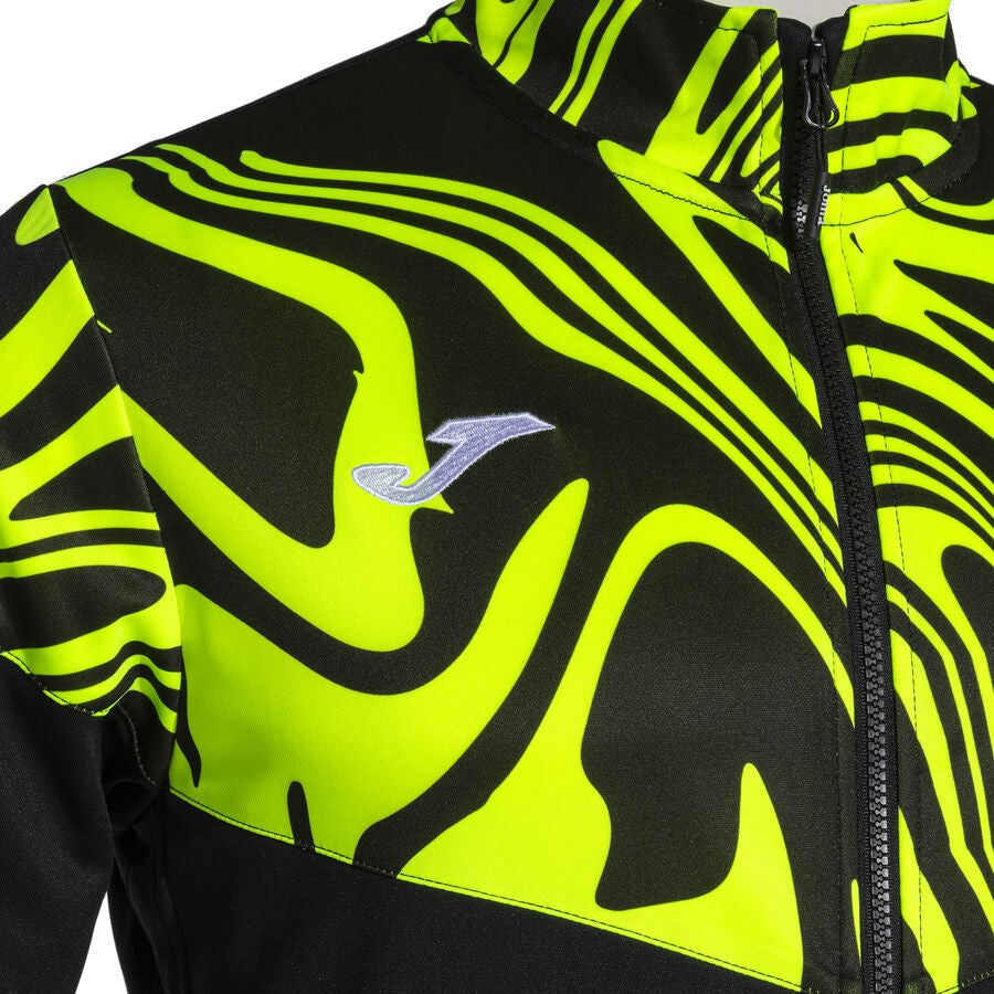 Lion II Elite training Tracksuit European Style Slim-Fit - black/fluo - Joma