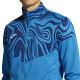 Lion II Elite training Tracksuit European Style Slim-Fit - blue/black - Joma