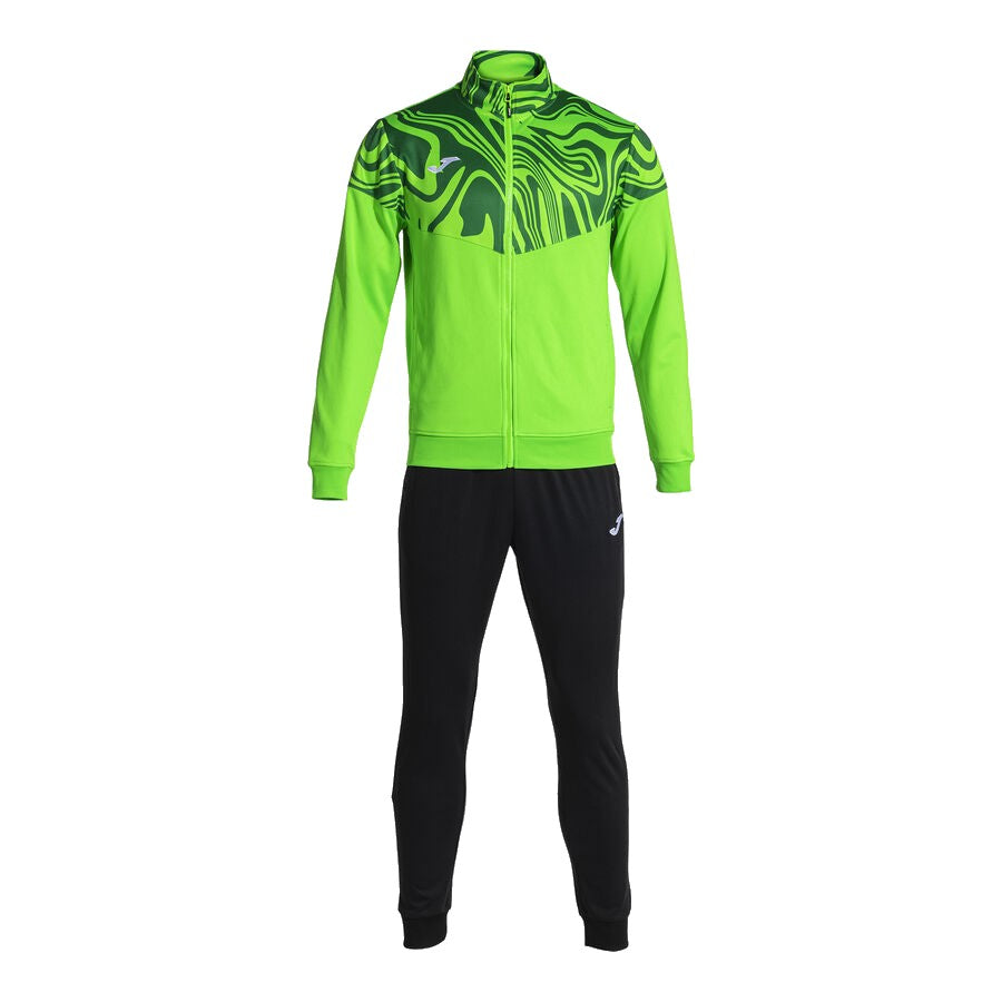 Lion II Elite training Tracksuit European Style Slim-Fit - light green/black - Joma