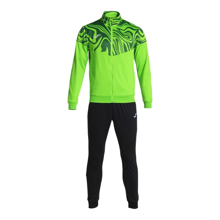 Lion II Elite training Tracksuit European Style Slim-Fit - light green/black - Joma
