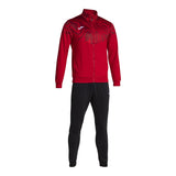 Lion II Elite training Tracksuit European Style Slim-Fit - red/black - Joma