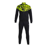 Lion II Elite training Tracksuit European Style Slim-Fit - black/fluo - Joma